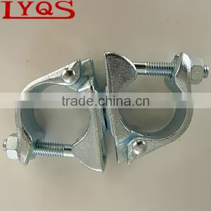 Scaffolding Pole Double Coupler Fixed/swivel Coupler for Sale thumbnail-1