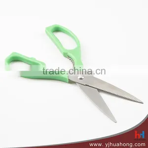 9" Stainless Steel Muliti Functional Nut Cracker Kitchen Scissors With Plastic Handle thumbnail-4