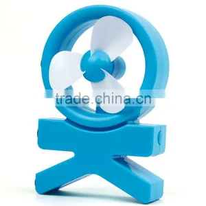 Customized Design Mini USB Desk OK Shape Blower Fan thumbnail-3