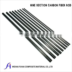 9-Section Full Carbon Fiber Telescopic Tube thumbnail-1