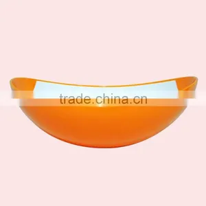 Hot Selling Plastic Oval/Egg Shape Salad Bowl thumbnail-5