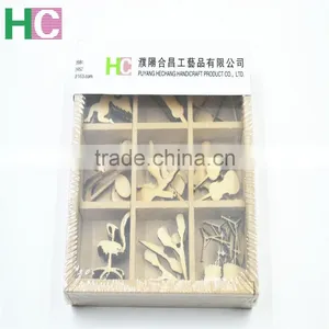 2016 Art Craft New Design Christmas Present Wooden Stamps Snow Wood Toy Piece thumbnail-6