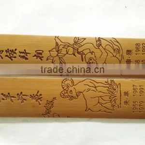 Eco-friendly Bamboo Wood Bookmark Carbonized thumbnail-1