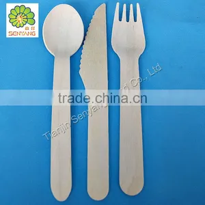 Direct Manufacture Kitchen Tools Birch Wooden Cutlery thumbnail-1
