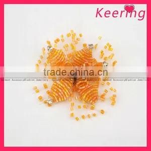 Beautiful Plastic Flower Shoe Clip WSF-281 thumbnail-1