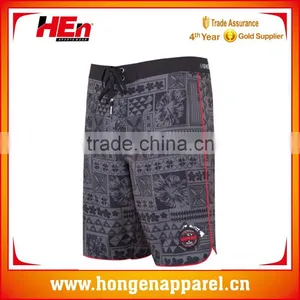 Hongen Apparel 2016 Design Men Beach Shorts Sexy Girl Swimwear Bikini With Competitive Price thumbnail-1