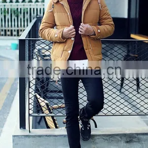 Manufactorying China Supplier 2016 Fashion Thicken Cheap Men Winter Coats With Hoodie thumbnail-1