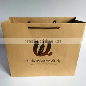 Wholesale TOP Quality Reusable Custom Logo Printing Kraft Paper Bag thumbnail-4
