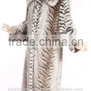 Mink Fur Long Coat Garment thumbnail-1