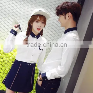 Korean High School Uniform White Shirt thumbnail-3