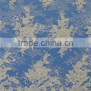 Factory Directly Sell Beaded Bridal Lace Fabric Wholesale Market in Dubai thumbnail-1