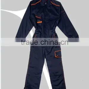 Customized 2015 Lastest 100% Cotton Canvas Thicker Coverall Work Uniform thumbnail-2
