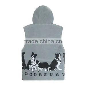 New Style Jogging Fancy Windbreak 100% Polyester Mens Vest Wholesale thumbnail-2
