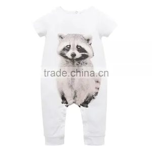Animal Design Baby Romper Boy thumbnail-1