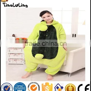 2017 New Flannel Pea Piece Pajamas Wholesale Cheap Flannel Pajamas thumbnail-4