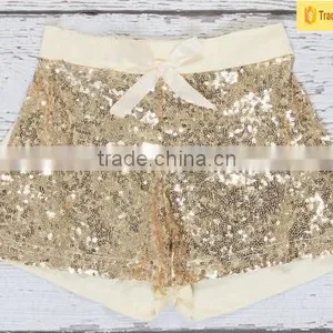 New Design Baby Leggings Wholesale Baby Girl Pink Sequin Baby Girl Short Hot Icing Pants thumbnail-5