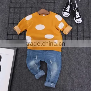 S16713A Children 2017 Spring Designs Boy Pullover Sweater thumbnail-1