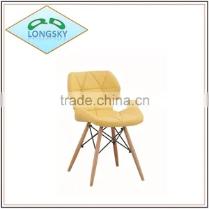 Popular Design Hot-sale Leather Chair With Wooden Legs thumbnail-5