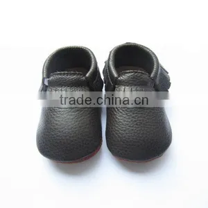 Hard Sole Genuine Leather Wholesale Baby Shoes Baby Moccasins thumbnail-2
