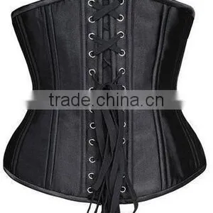 Walson Women Gothic Corset Bustier Waist Trainer Boned Body Shapewear S-2XL thumbnail-3