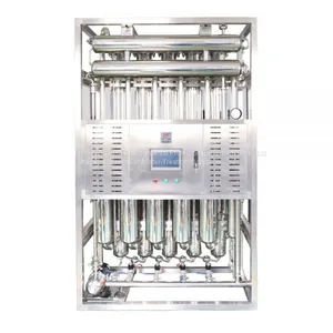500Liters/hour PLC Control Multiple Effect Water Distiller for Injection thumbnail-2
