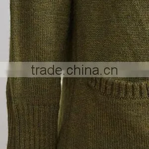 Ladies Stylish Open Front Wool Thin Plain Cardigan Sweater With High Quality thumbnail-4