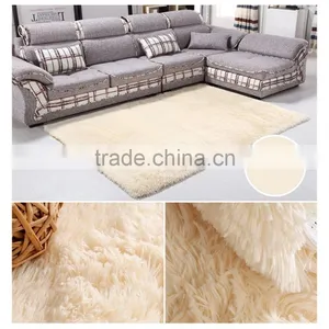 14 Colors House Living Room Bedroom Polyester Fiber Floor Rug Carpet Anti-Skid Shaggy Area Rug Floor Mat Free Shipping thumbnail-1