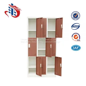 Single Door Storage Metal Hanging 9 Door Clothes Cabinets/steel Locker thumbnail-3