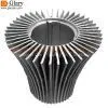 60mm Machined LED Spot Lamp Aluminum 6063-t5 Round Extrusion Heatsink/Radiators thumbnail-1
