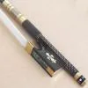 Silver Braided Carbon Fiber Violin Bow thumbnail-1