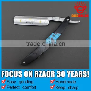 "GOLD DOLLAR N72" Razor Straight Razor Barber Razor Shaving Ready thumbnail-1