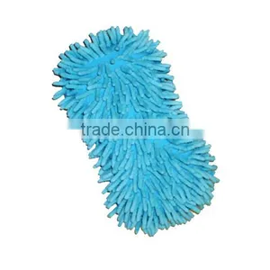 Microfiber Colored Chenille Car Wash Glove thumbnail-1