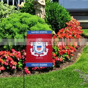 Colorful Flowers Polyester Garden Flag thumbnail-1