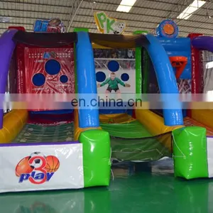 Inflatable Game,3 In 1 Inflatable Basketball Hoop &Hockey Game thumbnail-2