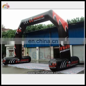 Best Quality Inflatable Black Sport Race Entrance Custom Logo Arch Event Printing Archway Gate thumbnail-2