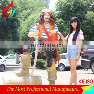 Decorative Fiberglass Iron Man in Real Size For Sale thumbnail-3
