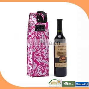 Wholesale Wine Bottle Cooler Bags, Non Woven Cooler Bag for Wine, Wine Cooler Bag thumbnail-1