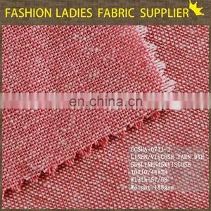 Top 15x15/54x52 Linen 155gsm Linen Fabric in Keqiao Shaoxing thumbnail-4
