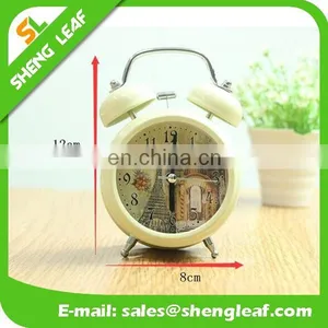 Creative Mute Contracted Fashion Double Bell Ringing the Creative Bell Alarm Clock thumbnail-4