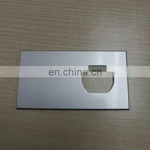 Personalzied Metal Silver Matt Etched Metal Parts Logo thumbnail-1