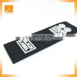 Small Mini Custom Embossed 3D Rubber Badge Silicon Patch for Shoes thumbnail-6