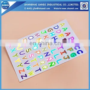 Full Color Printed Adhesive Paper Custom Sticker Sheet thumbnail-1