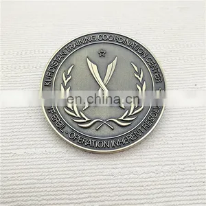 Custom 3D Gold Souvenir Medallion Metal Challenge Coin thumbnail-3