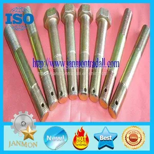 Special Hexagon Bolt With Holes,Bolt With Hole, Bolts With Hole in Head ,Hex Head Bolts With Holes,Hex Bolts With Holes on Head,High Tensile Bolts With Holes,Steel Bolt With Hole, Stainless Steel Hex Head Bolt With Hole,Grade 8.8 Hex Bolts thumbnail-1