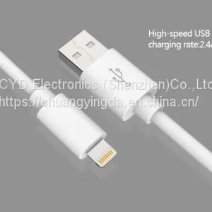 MFi Lightning Cable, Lightning to USB A 2.0 Plug thumbnail-2
