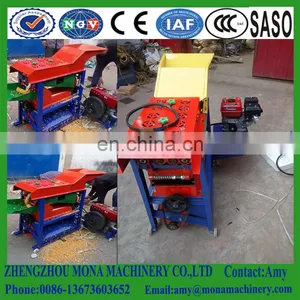 Diesel Corn Peeling and Shelling Machine , Gasoline Corn Peeler and Thrsher Machine/corn Husk Peeling and Shelling Machine thumbnail-6
