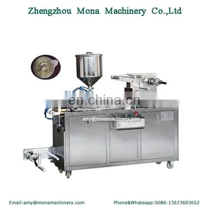 Color Code Checking Flat Plate Auto Pesticide Blister Packing Machine thumbnail-5
