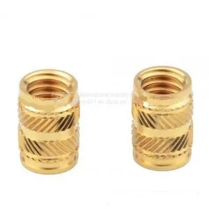 MSIB-M1/M1.2 Micro Insert For Plastic Knurled Brass Nut Thru-Threaded Knukles Nuts Insertos Knurling Copper Inserti Tuerca PEM Standard thumbnail-3