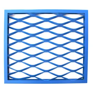 Round Hole Aluminum Perforated Metal Panel 2020 Powder Coated Aluminum Mesh thumbnail-1