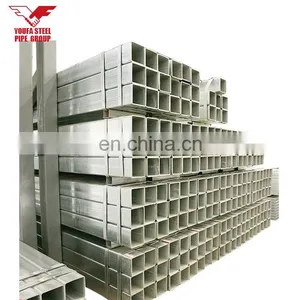 Tianjin Square Hollow Section Hot Dipped Galvanized Steel Tube thumbnail-2